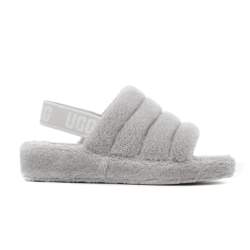UGG FLUFF YEAH TERRY MET.GREY W