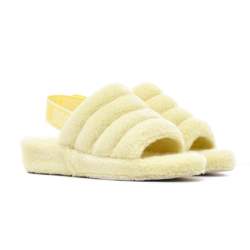 UGG FLUFF YEAH TERRY BANAN.PUDD.W