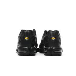 Nike AIR MAX PLUS BLACK LEATHER AJ2029-001