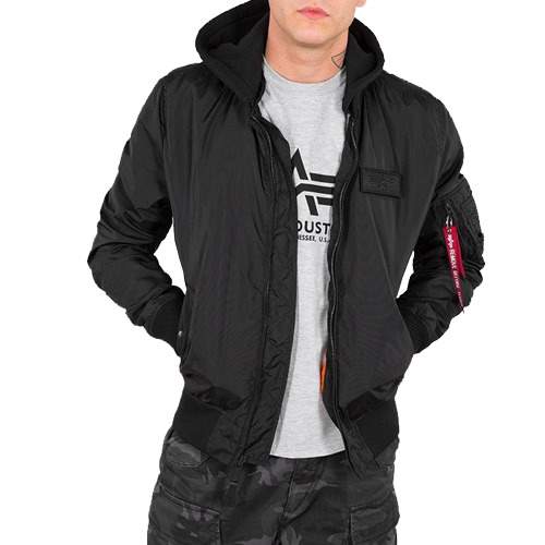 Alpha Industries MA-1 TT black/black 196108-515 Alpha Industries MA-1 TT black/black 196108-515