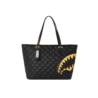 Sprayground BLACK MAMBA QUILTED TOTE BAG