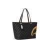 Sprayground BLACK MAMBA QUILTED TOTE BAG