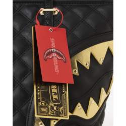 Sprayground BLACK MAMBA QUILTED TOTE BAG