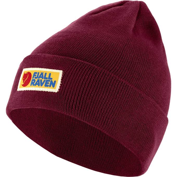 Fjallraven Vardag Classic Beanie Bordeaux Red Fjallraven Vardag Classic Beanie Bordeaux Red
