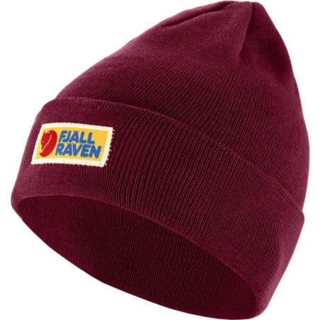 Fjallraven Vardag Classic Beanie Bordeaux Red