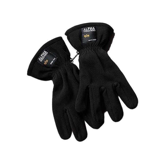 Alpha Industries Label Fleece Gloves 118936-03 Alpha Industries Label Fleece Gloves 118936-03