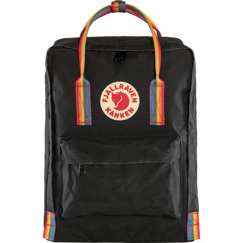 Fjallraven Kanken Rainbow Black-Rain 23620-550-907