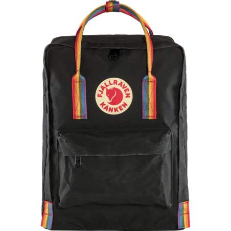 Fjallraven Kanken Rainbow Black-Rain 23620-550-907