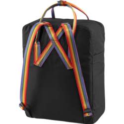 Fjallraven Kanken Rainbow Black-Rain 23620-550-907