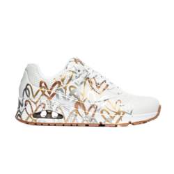 Skechers UNO-METALLIC LOVE 155523-WTGD