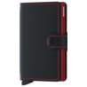 Secrid Miniwallet Matte Black & Red