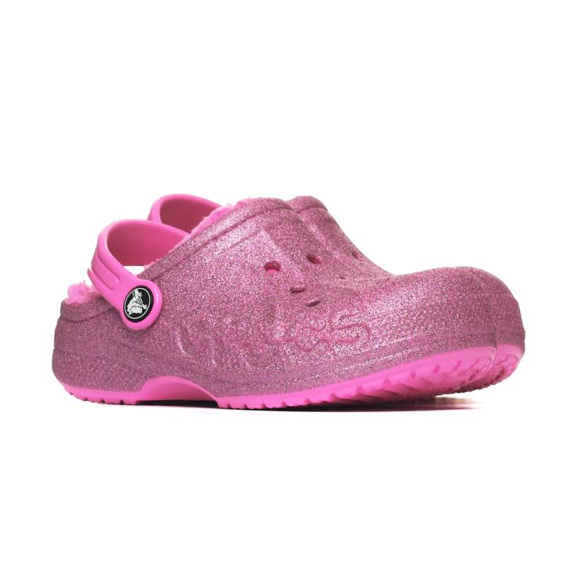Crocs Baya Lined Glitter Clog K 207656-6QQ Crocs Baya Lined Glitter Clog K 207656-6QQ