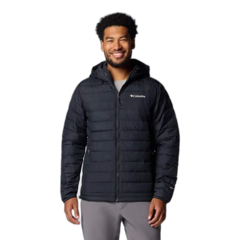 Columbia Powder Lite II Hooded Black 2086944010 Columbia Powder Lite II Hooded Black 2086944010