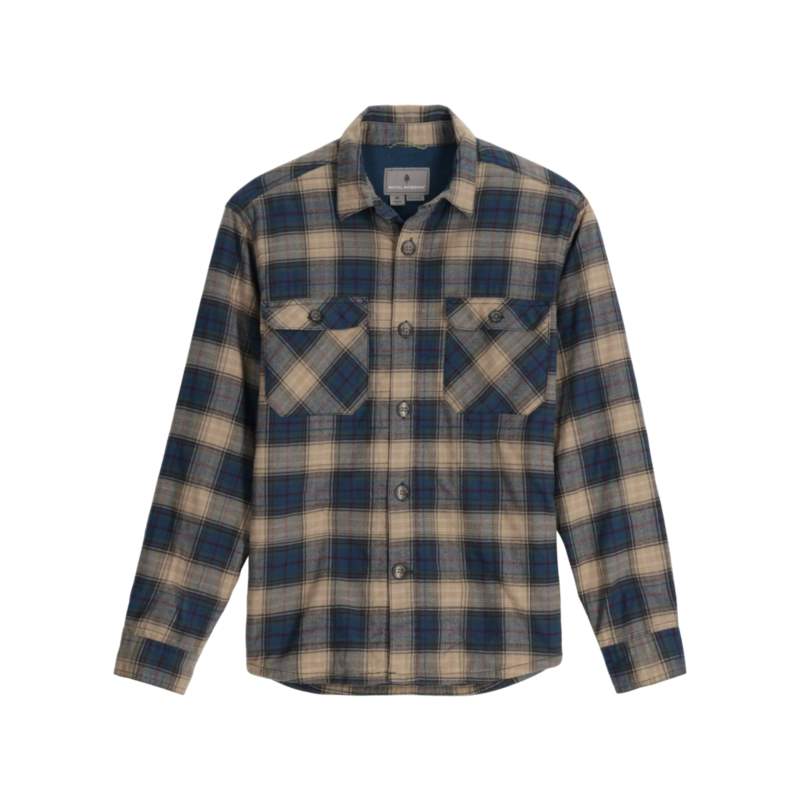 Royal Robbins Snowcap Lined Flannel L/S 722032-380 Royal Robbins Snowcap Lined Flannel L/S 722032-380
