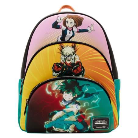 Loungefly HERO ACADEMIA TRIPLE POCKET SCENE MINI