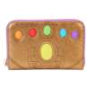 LoungeflyMARVEL SHINE THANOS GAUNTLET ZIP WALLET