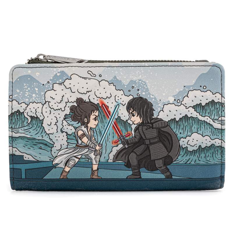 Loungefly STAR WARS REY KYLO FAUX LEATHER WALLET Loungefly STAR WARS REY KYLO FAUX LEATHER WALLET