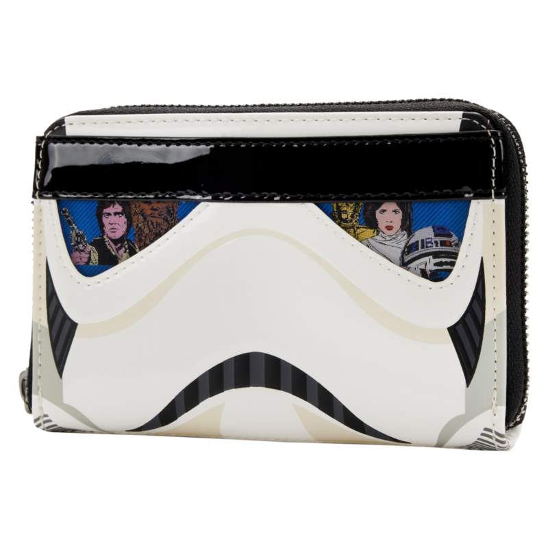 Loungefly STAR WARS STORMTROOPER ZIP AROUND WALLET Loungefly STAR WARS STORMTROOPER ZIP AROUND WALLET