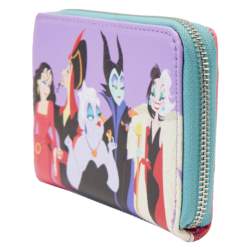 Loungefly DISNEY VILLAINS COLOR BLOCK ZIP WALLET