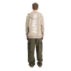 Alpha Industries Back Print Zip Hoody 128342-679