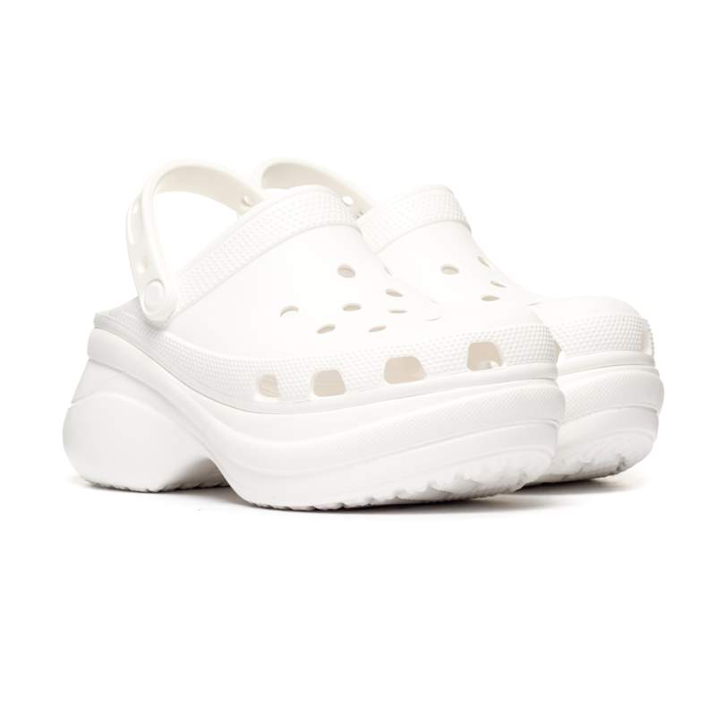 Crocs Classic Bae Clog Womens White 206302-100 Crocs Classic Bae Clog Womens White 206302-100