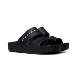 Crocs Baya Platform Sandal Black 208188-001