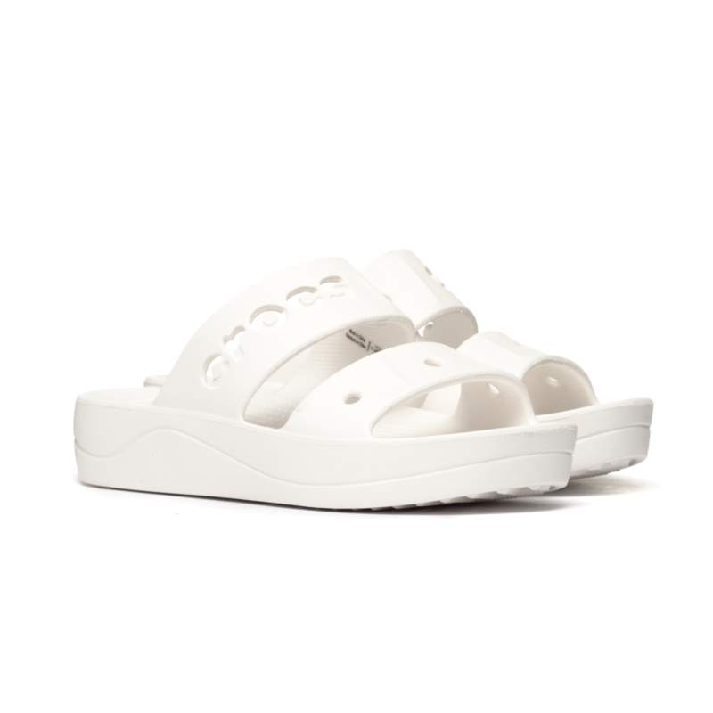 Crocs Baya Platform Sandal White 208188-100 Crocs Baya Platform Sandal White 208188-100