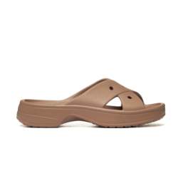 Crocs WOMENS CROSS STRAP Milk Chocolate 210840-2JJ