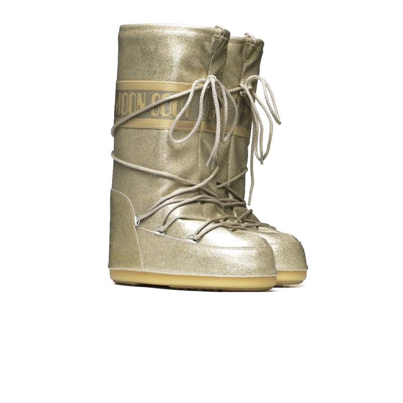 MOON BOOT ICON GLITTER GOLD 80D1402850B002 MOON BOOT ICON GLITTER GOLD 80D1402850B002