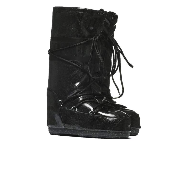 MOON BOOT ICON GLITTER BLACK 80D1402850N001 MOON BOOT ICON GLITTER BLACK 80D1402850N001
