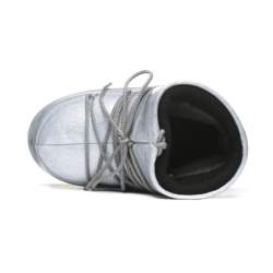 MOON BOOT ICON LOW GLITTER SILVER 80D1409440H001