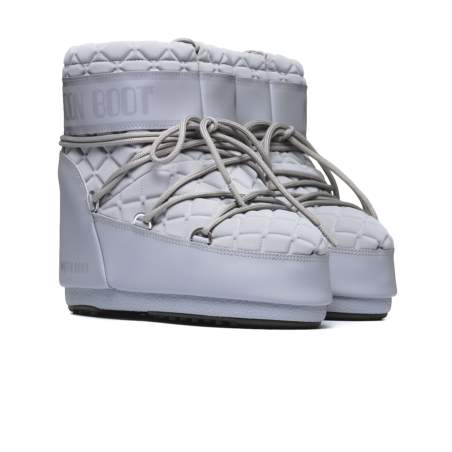 MOON BOOT ICON LOW QUILT GREY 80D1409540H006