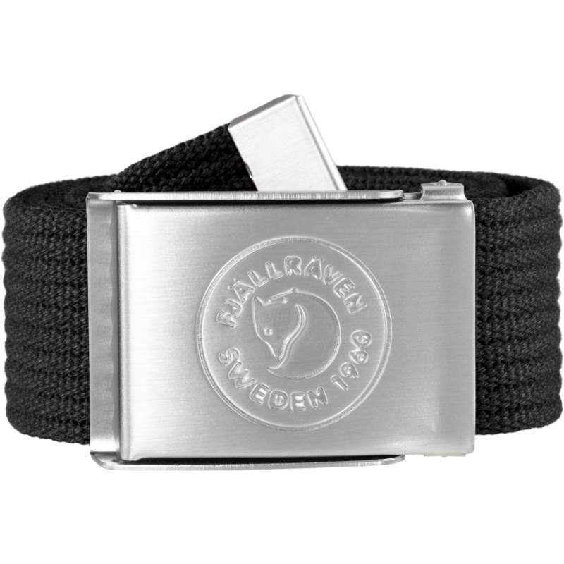 Fjallraven 1960 Logo Belt Black 86978-550 Fjallraven 1960 Logo Belt Black 86978-550