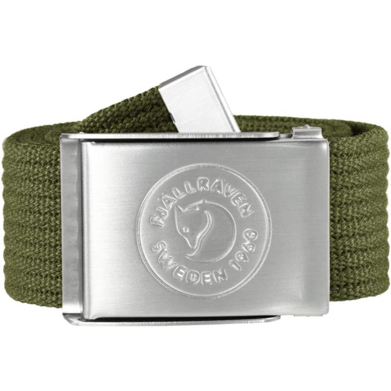Fjallraven 1960 Logo Belt Green 86978-620 Fjallraven 1960 Logo Belt Green 86978-620