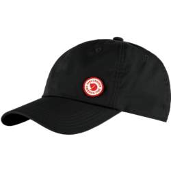 Fjallraven Logo Cap Black 13100181-550