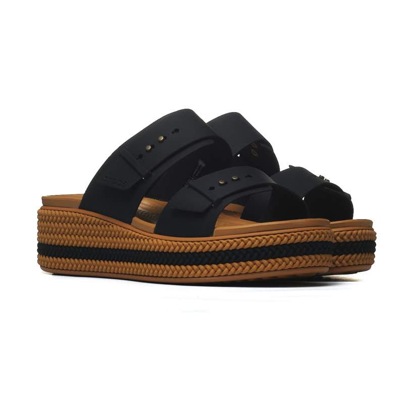 Crocs Brooklyn Woven Buckle 209978-001 Crocs Brooklyn Woven Buckle 209978-001