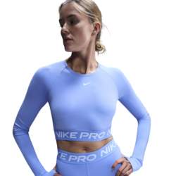 Nike PRO DF 365 CROP LS ROYAL FV5484-494