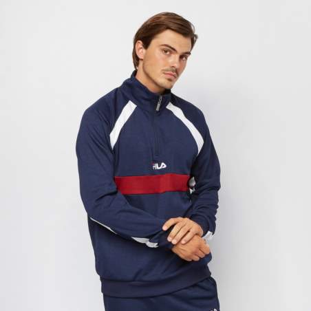 Fila Men Oligert Half Zip Top 687237-A082