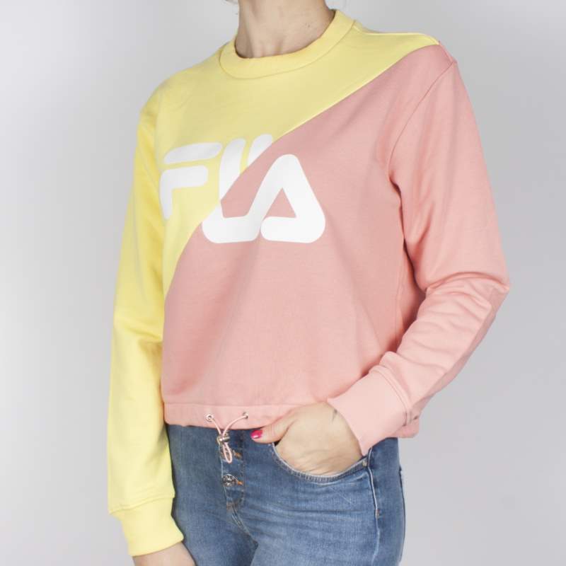 FILA WOMEN BANJI cropped crew sweat 687491-A473 FILA WOMEN BANJI cropped crew sweat 687491-A473